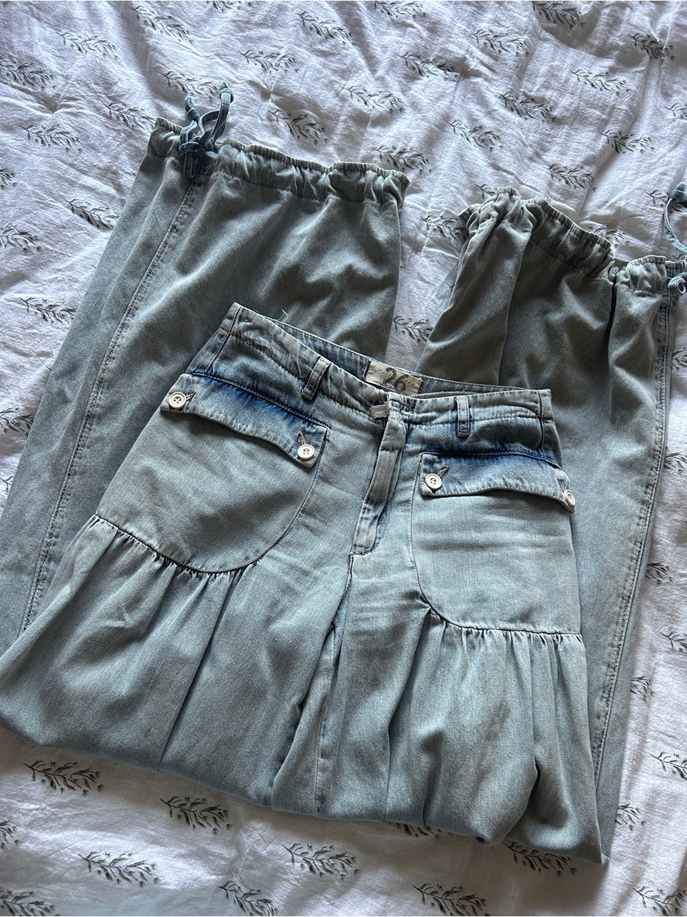 Free People lotus balloon jeans